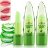 Aloe Vera Lipstick, Long-Lasting, Sweat-Proof, Temperature Change Enhances Shine, Waterproof,