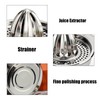 Vastsea Lemon Squeezer, Lemon Squeezer Fruit, Made of Rustproof Stainless