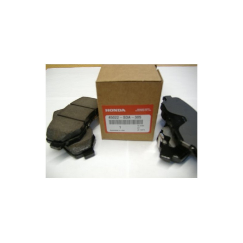Genuine Honda 45022-SDA-305 Brake Pad, Front