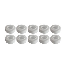 RIVERWELD TIG Gas Lens Insulators Cup Gaskets 17GLG20 for QQ300 PTA DB SR WP 17 18 26 TIG Welding Torch Pack of 10