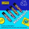 Clipper - Classic Large Reusable Lighter - Iconic Premium Refillable