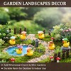 48pc Cowboy Ducks Mini 12 Styles Western Mini Resin Ducks
