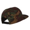 Camo Flexible Flat Bill Cap - Green OSFM