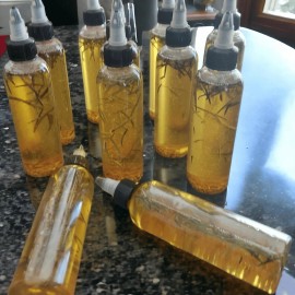 Indique Clix Rosemary & Fenugreek Herbal Blend Handmade Hair Growth Serum 4oz/120ml