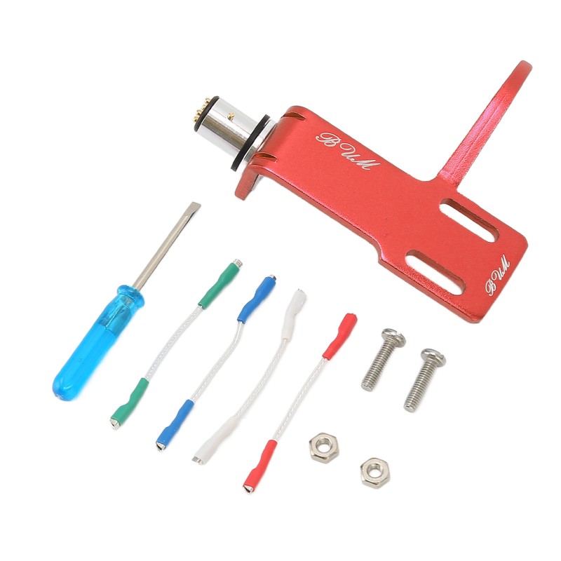 Phonograph Turntable Headshell Aluminum Alloy Headshell Cartridge Keeper for Record