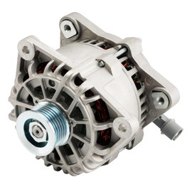 Torchbeam 8260N Alternator Compatible with Focus 00-02 DOHC Focus 03 DOHC 2.0L Focus 04 DOHC 2.0L SE ZTS ZTW ZX3 ZX5 Escape/Tribute 2001-2004 2.0L, 110Amp 12V CW 6-Pulley Groove Alternators