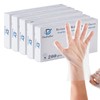 DealbyBox 1000pcs Plastic Food Safe Gloves, Disposable Gloves for Restaurant