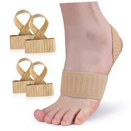 Baluue 1pair Ankle Support Brace for Women Elastic Foot Wrap for Sports Daily Use Compression Skin Tone for Athletes and Active Lifestyles