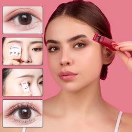 Lash Curler | Eye Lash Curlers for Travel Makeup,Anti-Pinching Eyelash Tool, Natural Curling Effect for Girls Teens Women Family Friends