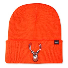 Klarny Hunting Hat Blaze Deer Beanie for Men Women and Kids
