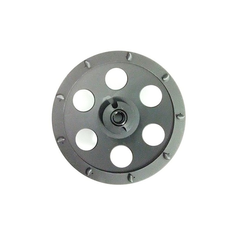 7-Inch PCD Cup Wheel Grinder 5/8"-11 Threaded - 9 Segments