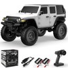 RACENT 1:24 4WD Off-Road RC Car with Metal Body and