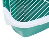 Small Animal Litter Box Fanshaped Rabbit Corner Toilet Box Potty