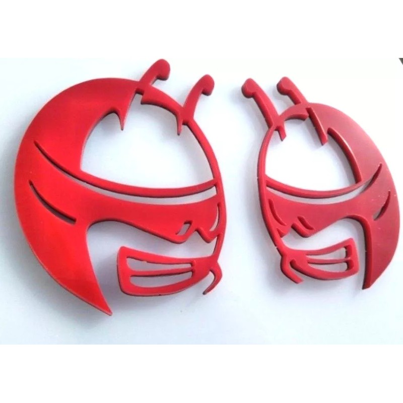 FMS Gear RED BEE HEAD Emblems fits Dodge Challenger Charger