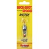 Northland Tackle Buck-Shot Flutter Spoon, 1/8 oz, Silver Shiner