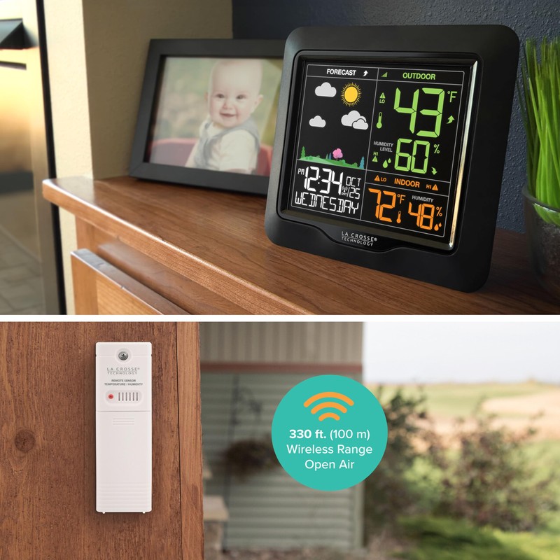 La Crosse Technology L78571 Wireless Color Forecast Station