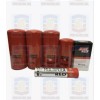 Baldwin VOLVO D12 OIL CHANGE KIT, 2 B76, BF7644, B7685, PF7744, FREE TUBE RED GREASE