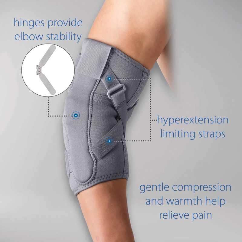 Swede-O Thermal Vent Hinged Elbow Brace - Large