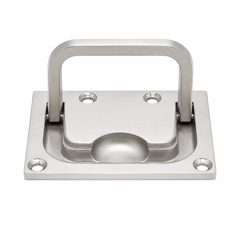316 Stainless Steel Ring Pull Handle for Flush Mount Use