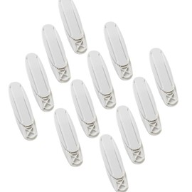 Operitacx Klebesteckdosenhalter 12 Stück Stanzfreie Steckdosenleiste Aufhänger Steckdosenfixierer Kabel Desktop-Management Überspannungsschutz Mobile Steckdosenhalterung Ständer Wandmontage