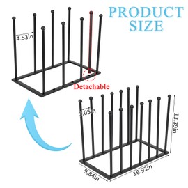 Metal Art Drying Rack Heavy-Duty Paint Display Stand Adjustable Multi-Tier Canvas Storage Organizer Rack for Boards, Painting Panels, Frames, Large Artworks - Studio & Gallery Essential