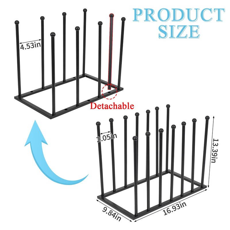 Metal Art Drying Rack Heavy-Duty Paint Display Stand Adjustable Multi-Tier