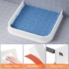 YISUIPU 3.8'' High Shower Threshold Water Dam Collapsible Shower Water