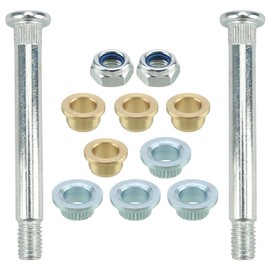 AUTOKAY Front Door Hinge Pin and Bushing Fit for Ford Lincoln Mercury