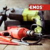 EMOS Bügeleisen-Anschlussleitung 2m / Zuleitungskabel, Anschlusskabel, Bügeleisenkabel schwarz / 3x