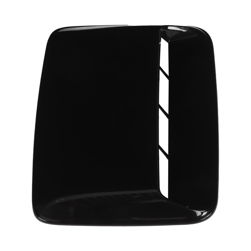 Hood Scoop Cover Universal for Automobile Modification Replacement RefurbishmentGlossy Black