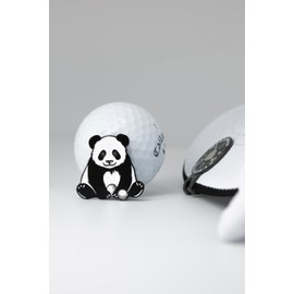 MULLIGAN HOOLIGAN Panda Golf Ball Marker + Magnetic Hat Clip, Funny and Unique Golf Gift, Premium Quality, The Perfect for Your Favorite Golfer, Golf Accessories for Any Occasions