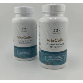 Sun Coast Sciences VitaCell+ By Sun Coast Sciences - (60) capsules (2-Pack 120 Total Capsules)