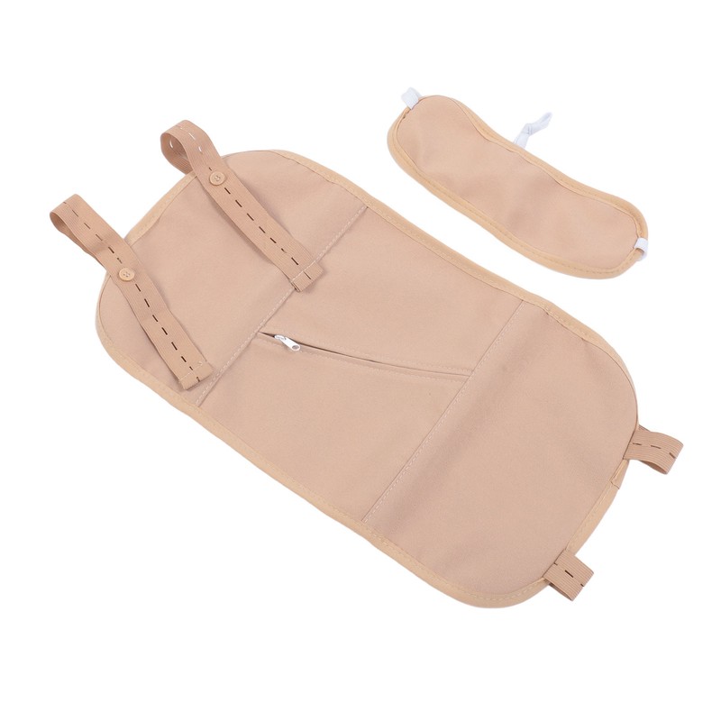 Castor Oil Pack Wrap Kit Reusable Adjustable Organic Cotton Castor