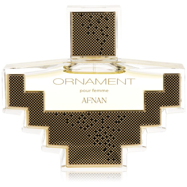 Afnan Ornament Pour for Women Eau de Parfum Spray, 3.4 Ounce