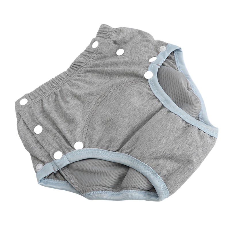 Adult Cloth Diaper Underwear Pure Cotton Washable Leak Proof Incontinence