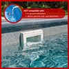 FibroPool Above Ground Swimming Pool Through-Wall Skimmer Basket with Handle