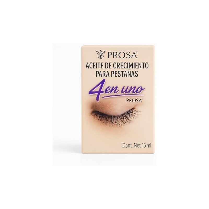 Pro-sa Aceite de Crecimiento para Pestañas 4 en 1, 15