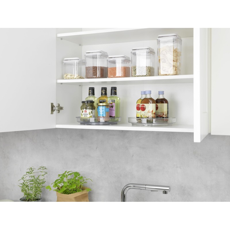 WENKO Victoria Rotating Tray Diameter 24 cm for Kitchen, Dining