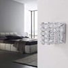 LOCLGPM Crystal Wall Sconce Set of Two,Modern Wall Lamp 1