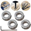 Depth Stop Rings Set, CESFONJER Depth Limiter Drill Ring Positioner