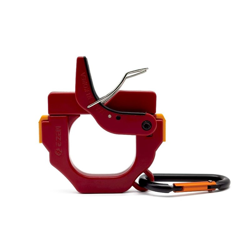 EZ EZEN One Touch Cable Tie Holder/Zip Tie Organizer (Red)