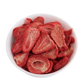 Nat Flav Freeze Dried Strawberry Slices | 7oz | 100% Natural Strawberries | No Sugar & Additives | Non-GMO & Vegan Friendly | Healthy Snacks for Kids or Adults | Freeze Dried Backpacking & Camping Food