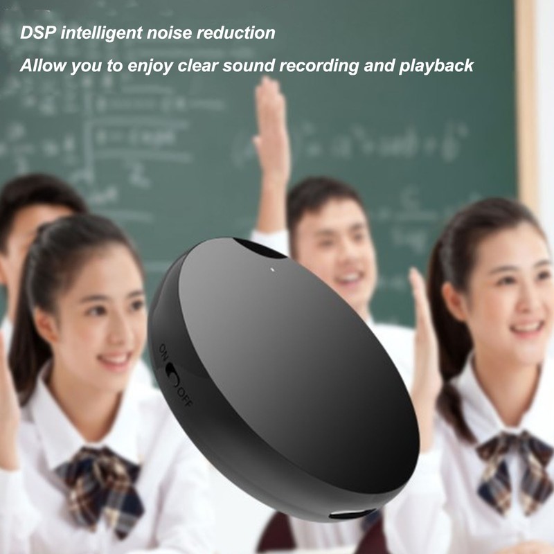Magnetic Voice Recorder DSP Noise Reduction Long Recording Time Timestamp