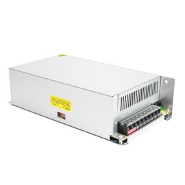 24V 25A Switching Converter, Switching Power Supply, AC/DC Voltage Regulator, AC 110V/220V to DC 24V 25A 600W Transformer Power Adapter Converter for LED Strip, LED Display, 3D Printer