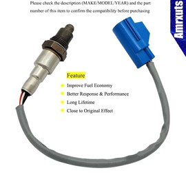 Amrxuts 234-4794 Sensor de relación de combustible de aire descendente Sensor de oxígeno O2 de 4 cables para Jaguar F-Pace F-Type XF XJ XJR Range C2D54167 LR098290