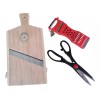 genericos varios Rebanador De Papas, De Madera 27cm Incluye Accesorios