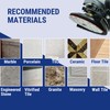 HXIN Diamond Wet Polishing Pads 4 inch 100mm 3 Steps