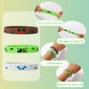 24pcs Pixel Silicone Bracelets, 3 Styles Pixel Themed Birthday Party