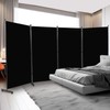 Room Divider 6ft Room Dividers and Privacy Screens, 4 Panel