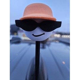 CoolBalls Cool Hunter Hunting Antenna Ball with Car Magnet Buddy Magnetic Base Car, Truck, and SUV Topper Stand